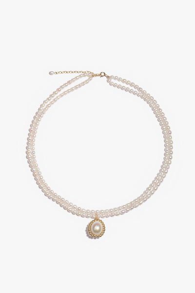 Freshwater Pearl Necklace FN14KGF80
