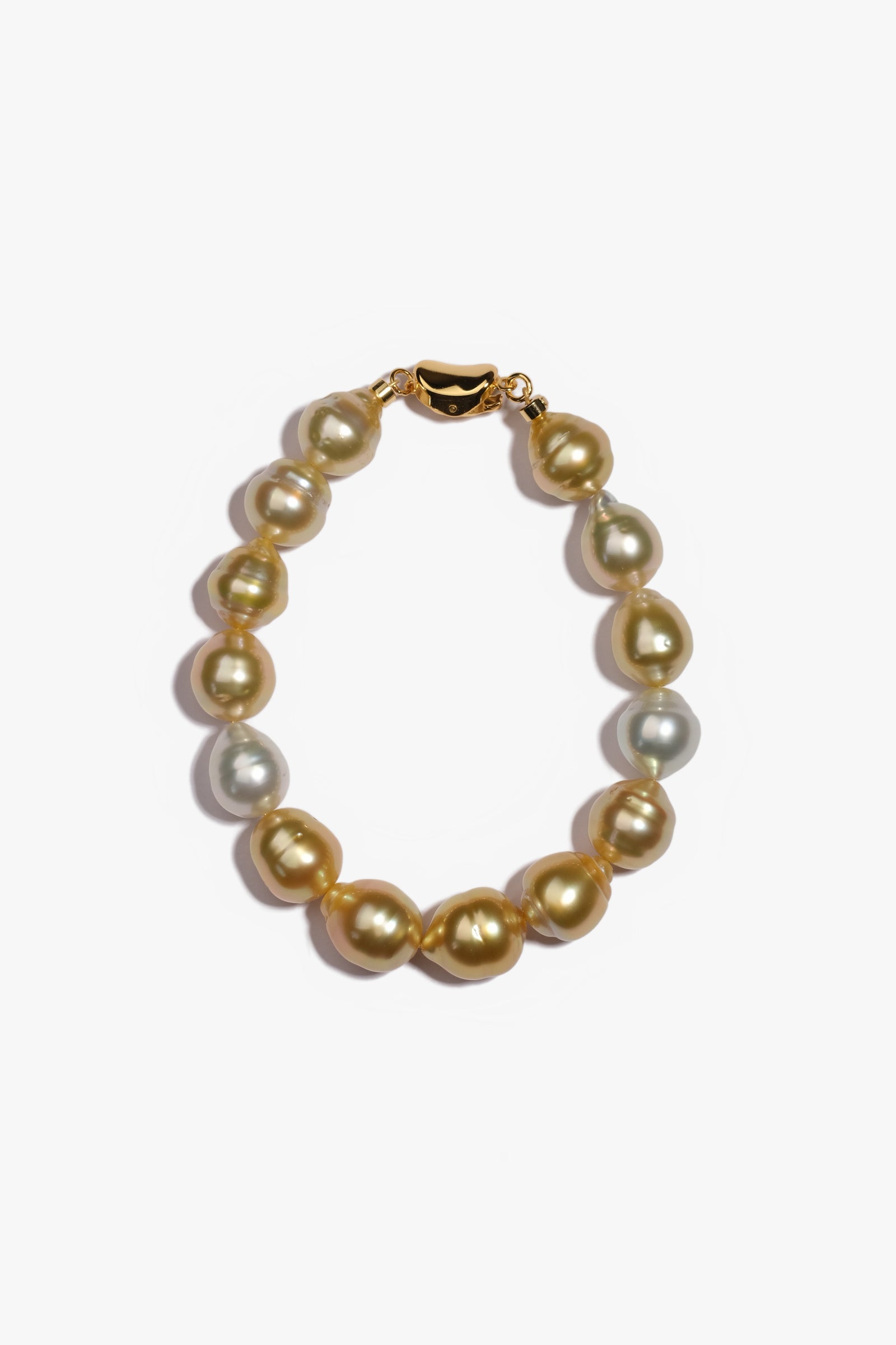 Golden South Sea Pearl Bracelet GSPBS2