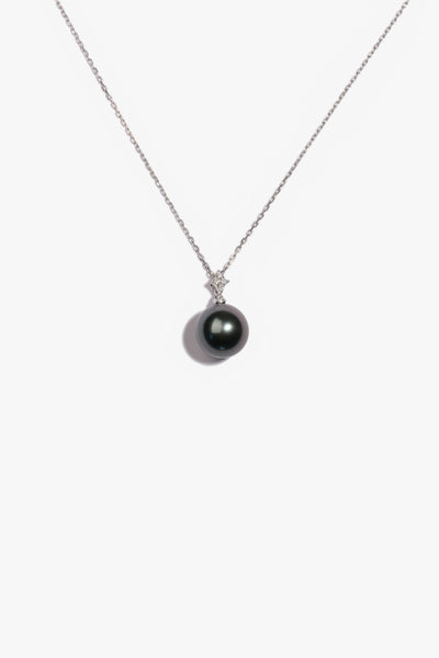 Tahitian Pearl Pendant TP18KD15