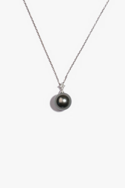 Tahitian Pearl Pendant TP18KD15