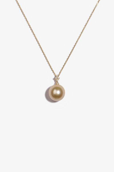 Gold South Sea Pearl Pendant GSP18KD12