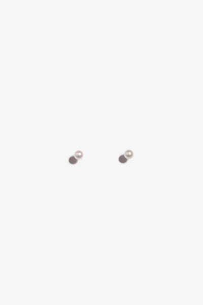 4mm-9mm Round Freshwater Pearl Earring FE18K7