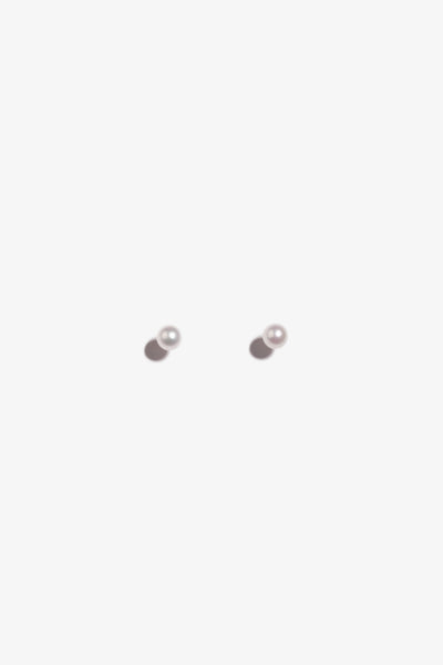 4mm-9mm Round Freshwater Pearl Earring FE18K7
