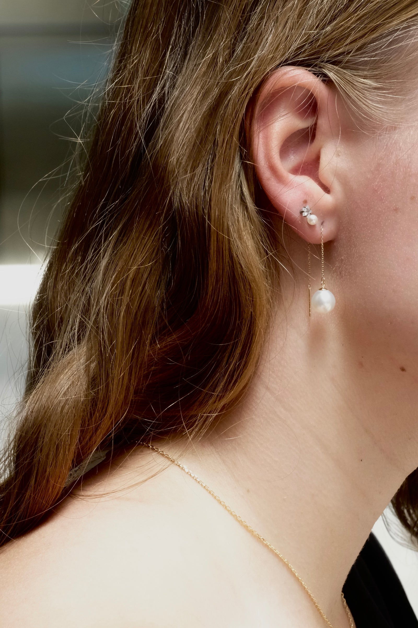 Australian South Sea Pearl Earring SE18K67
