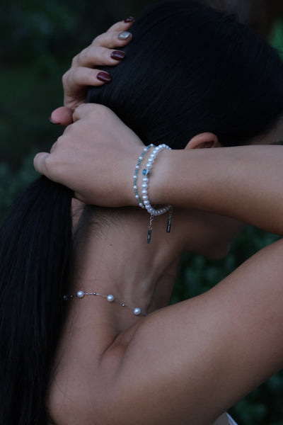 Summer - Freshwater Pearl Bracelet FBS49
