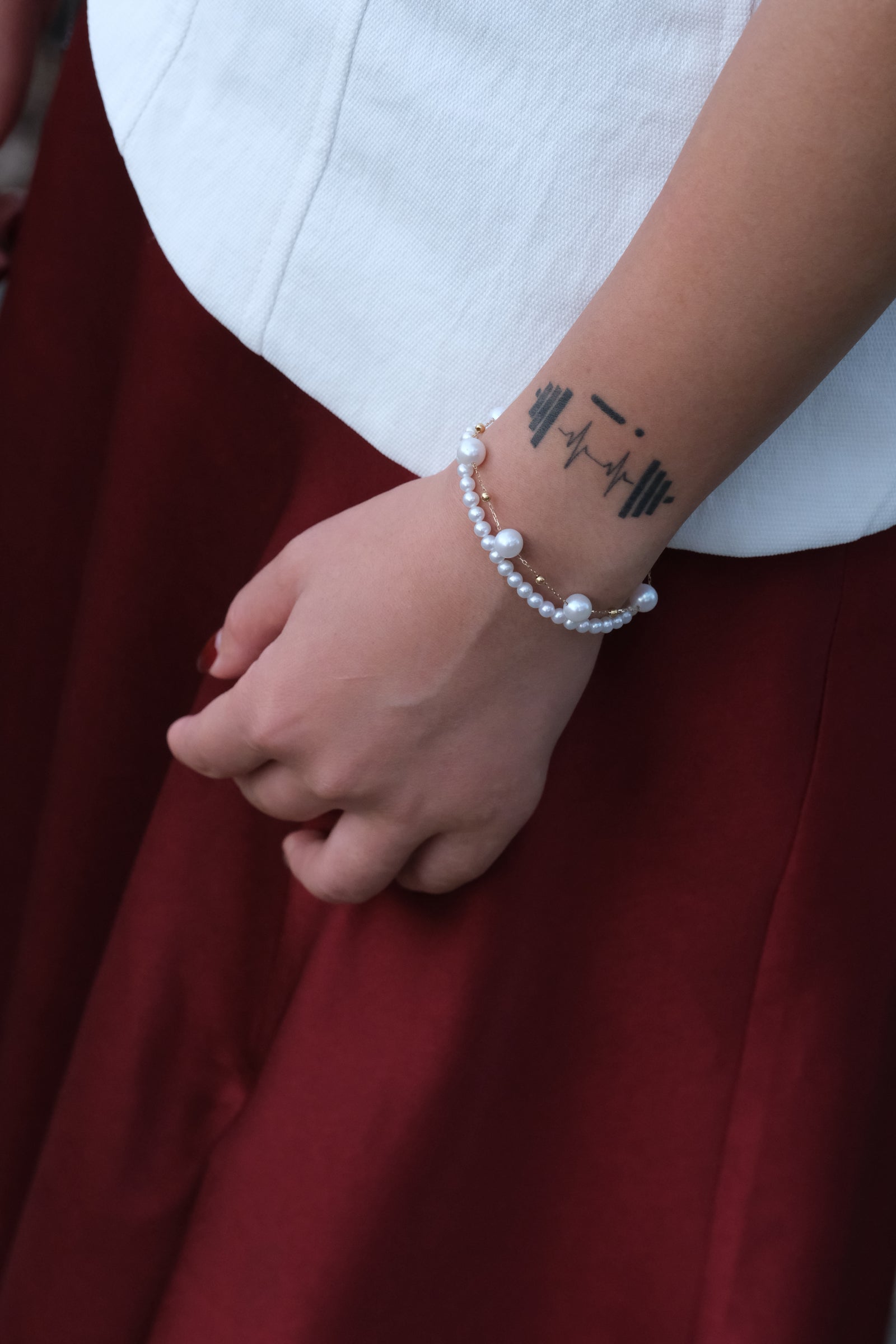 Freshwater Pearl Bracelet FBS80