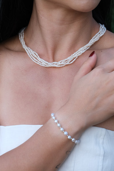 Freshwater Pearl Necklace FNS100
