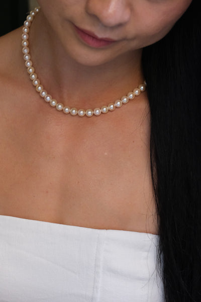 Akoya Pearl Necklace ANS25