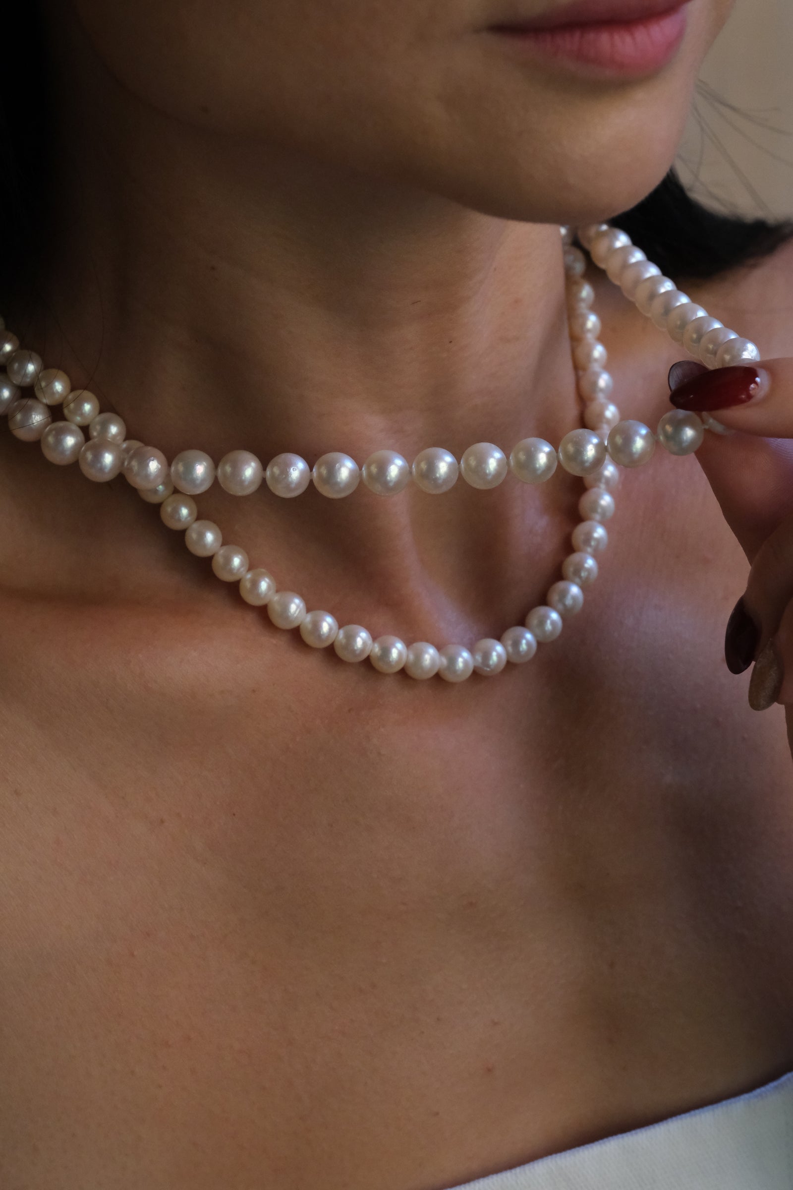Akoya Pearl Necklace ANS28