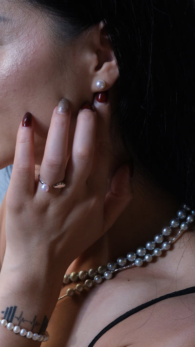 Akoya Pearl Earring AE18K51