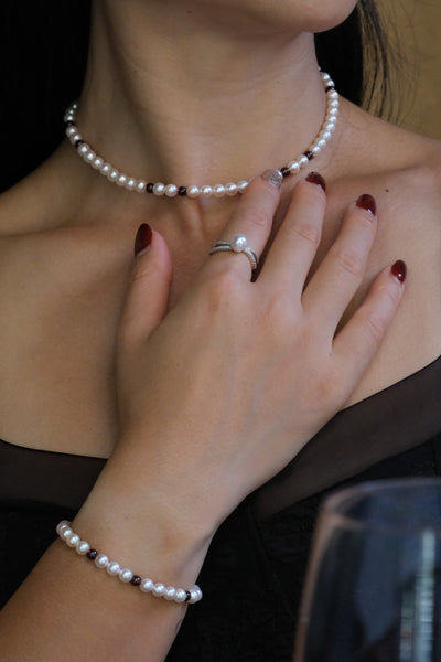 Akoya Pearl Ring ARS12