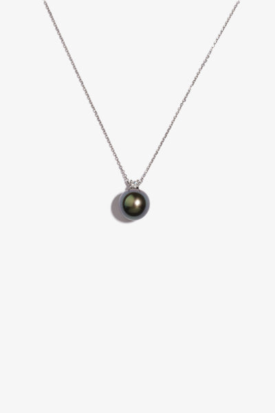 Tahitian Pearl Pendant TP18KD5