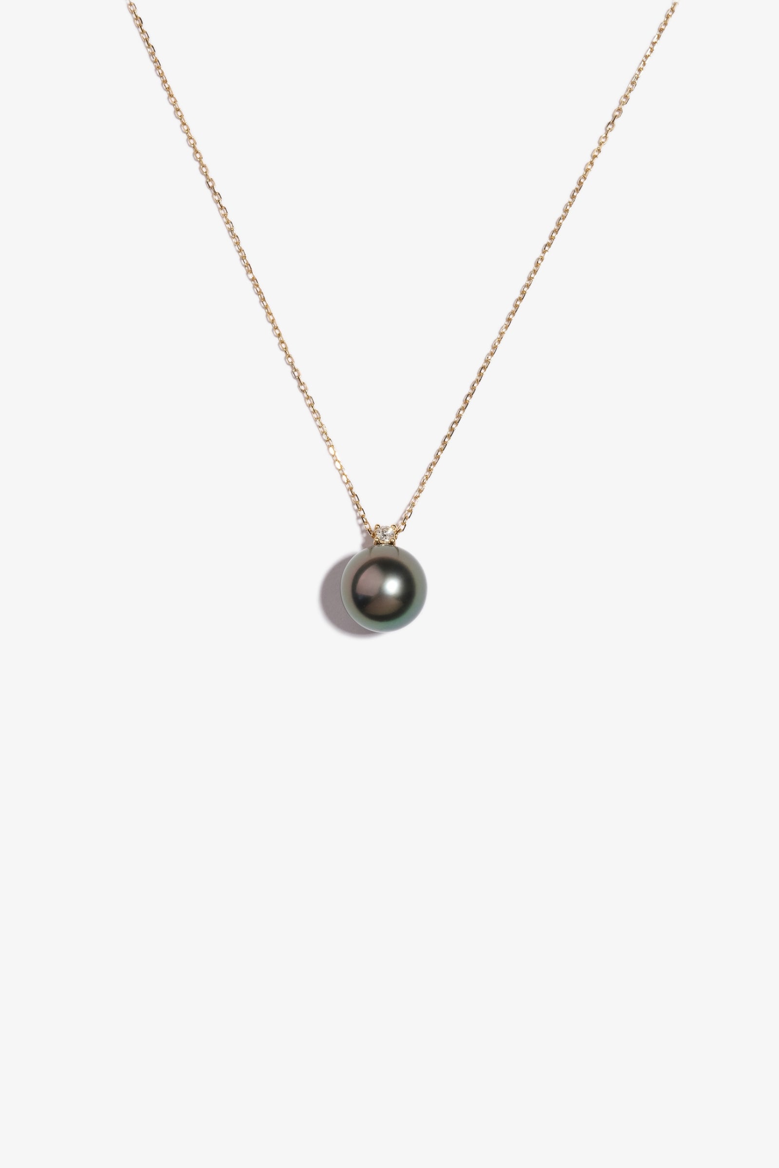 Tahitian Pearl Pendant TP18KD5