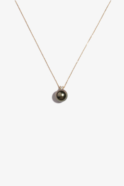 Tahitian Pearl Pendant TP18KD5