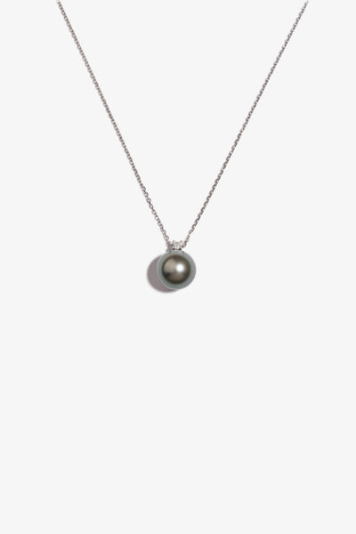 Tahitian Pearl Pendant TP18KD5