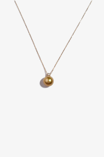 Gold South Sea Pearl Pendant GSP18KC1