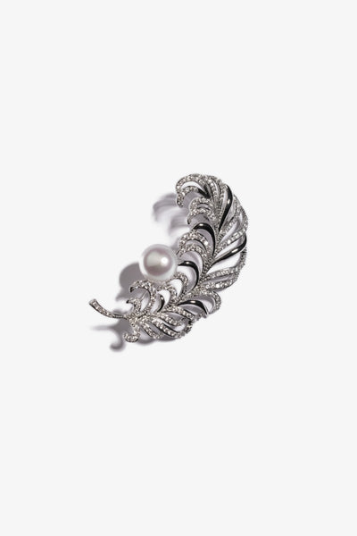 Australian South Sea Pearl Brooch SH18KGP13