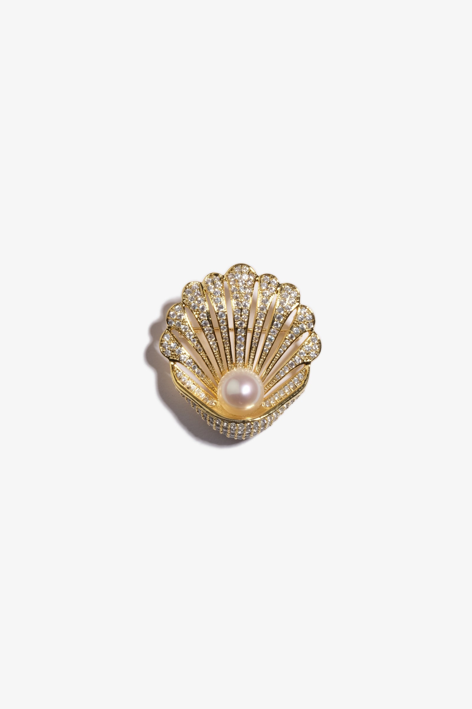 Australian South Sea Pearl Brooch SH18KGP14