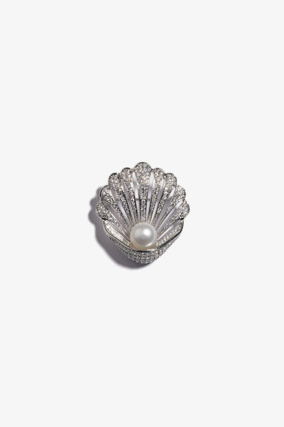 Australian South Sea Pearl Brooch SH18KGP14