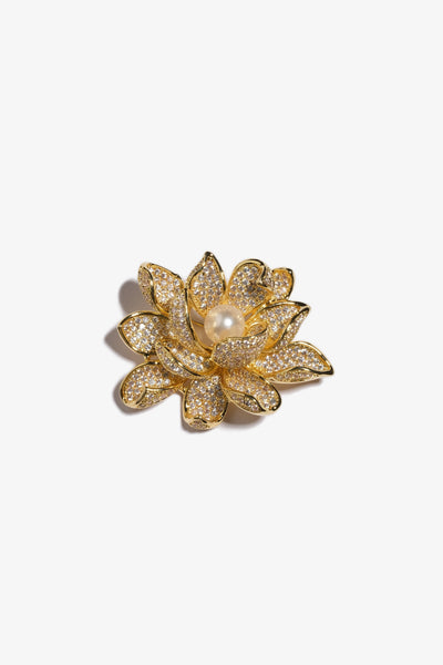 Australian South Sea Pearl Brooch SH18KGP20