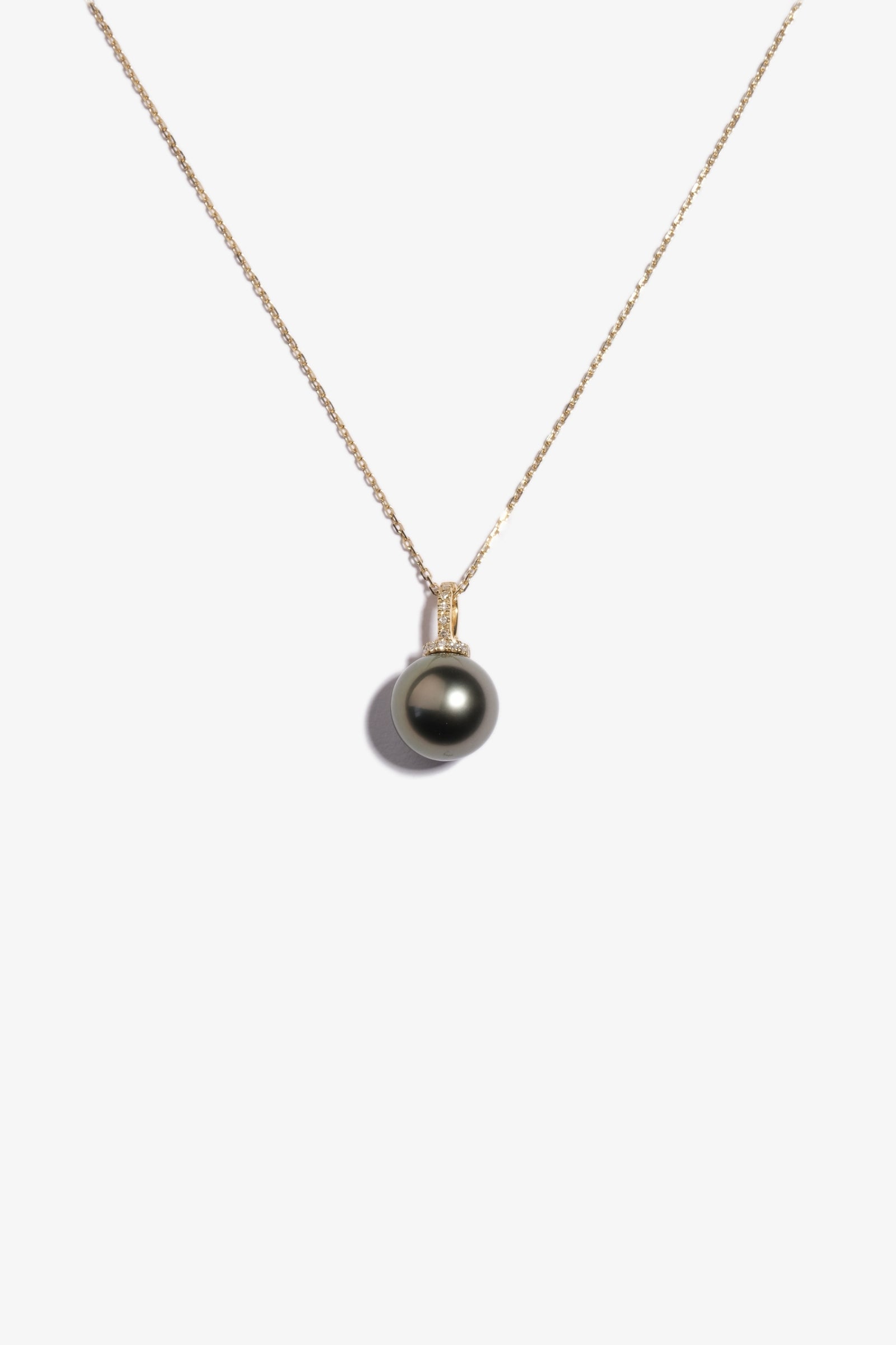 Tahitian Pearl Pendant TP18KD10