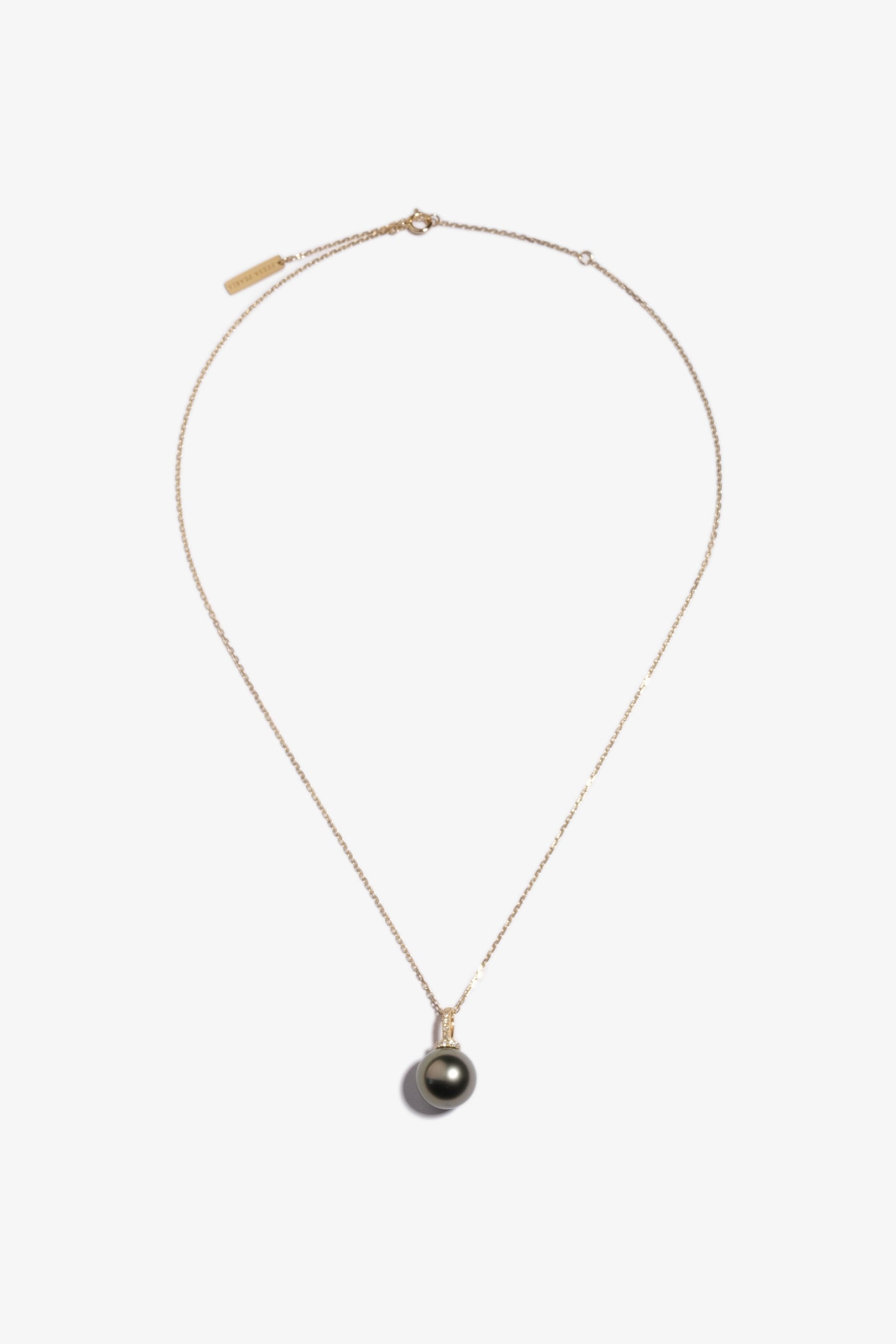 Tahitian Pearl Pendant TP18KD10