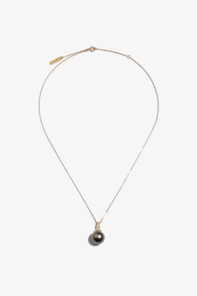 Tahitian Pearl Pendant TP18KD10
