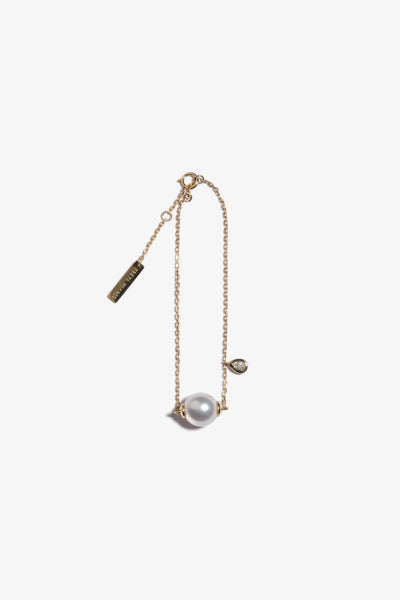 Australian South Sea Pearl Bracelet SPB18KLGD1