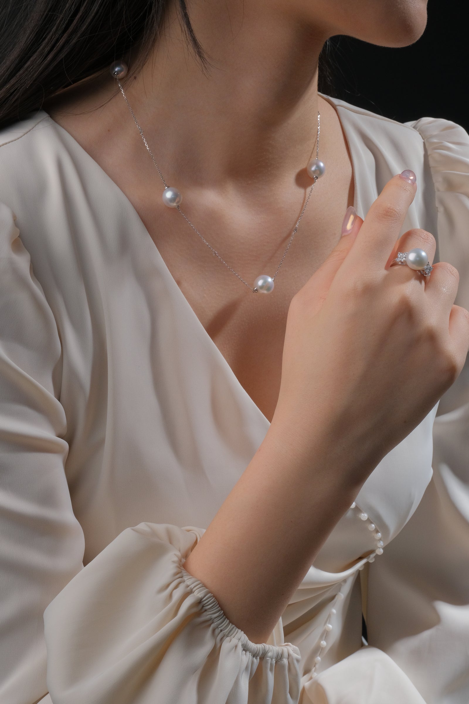 Australian South Sea Pearl Necklace SN18KD2