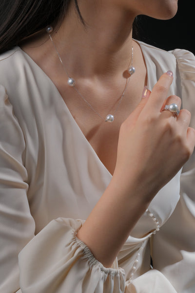 Australian South Sea Pearl Necklace SN18KD2