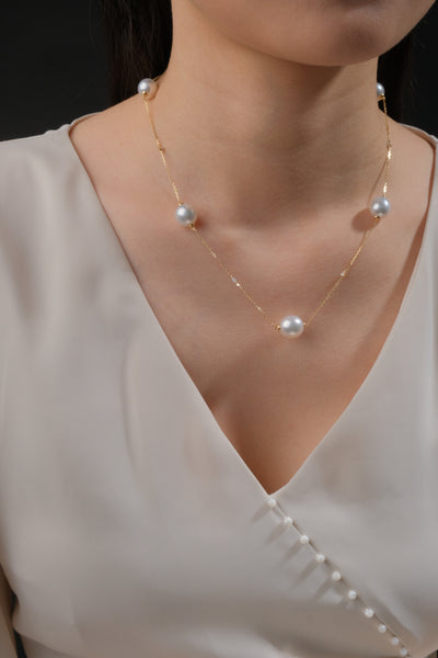 Australian South Sea Pearl Necklace SN18KD2