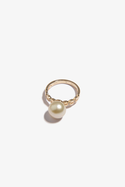 Golden South Sea Pearl Ring GSR9KC1