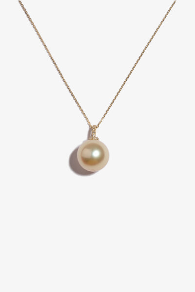 Gold South Sea Pearl Pendant GSP18KD10