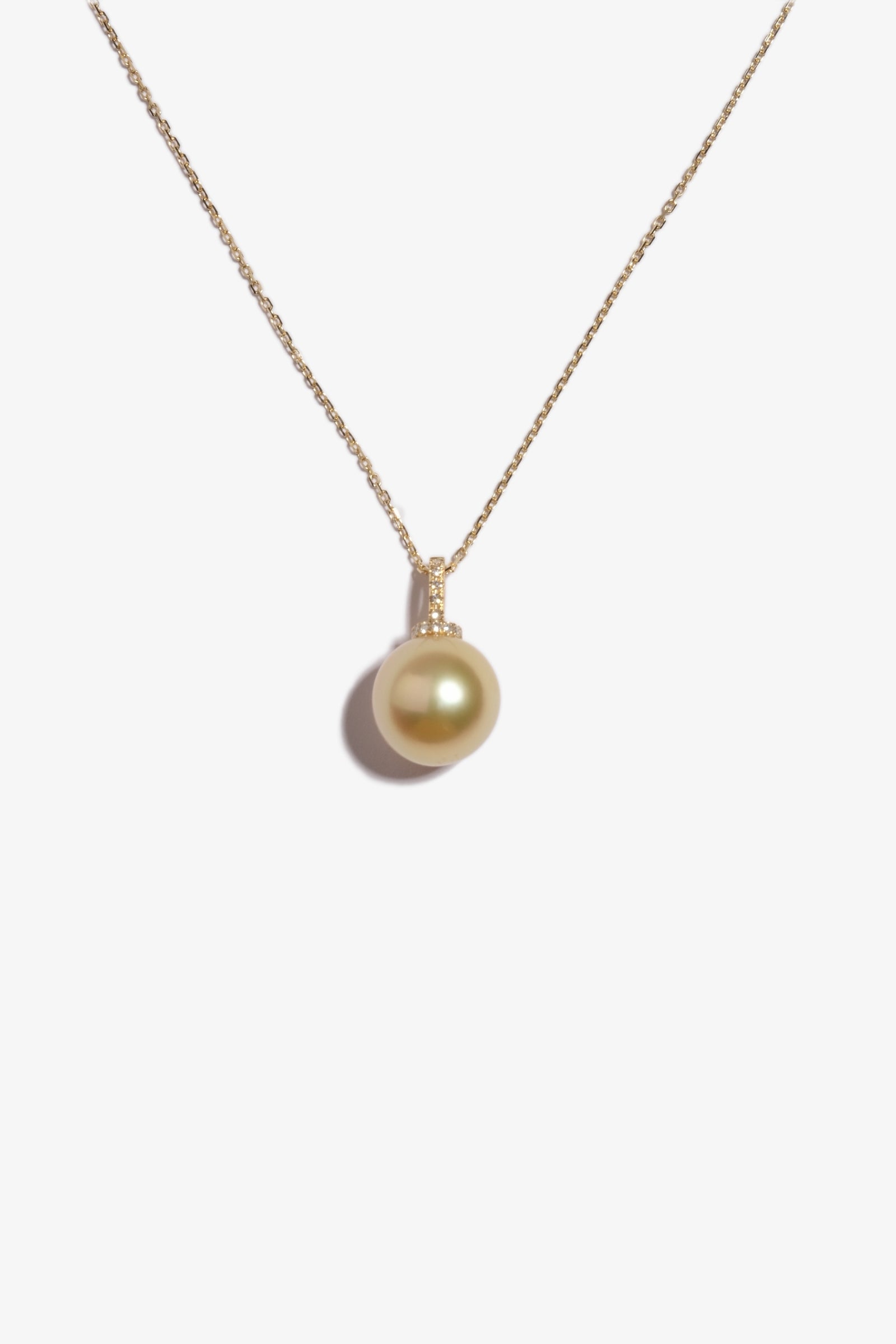 Gold South Sea Pearl Pendant GSP18KD10