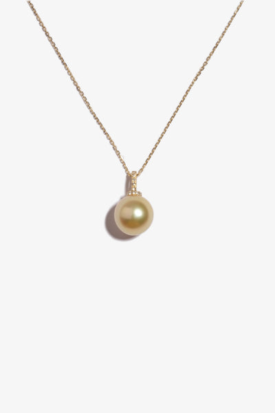 Gold South Sea Pearl Pendant GSP18KD10
