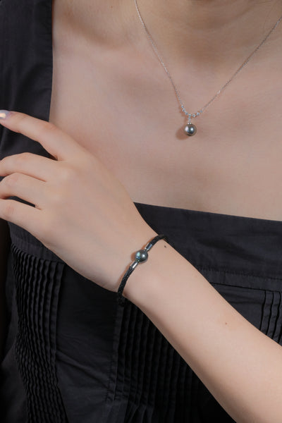 Tahitian Pearl Pendant TP18KD12