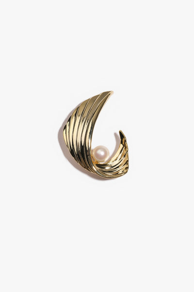 Akoya Pearl Brooch AH18KGP5