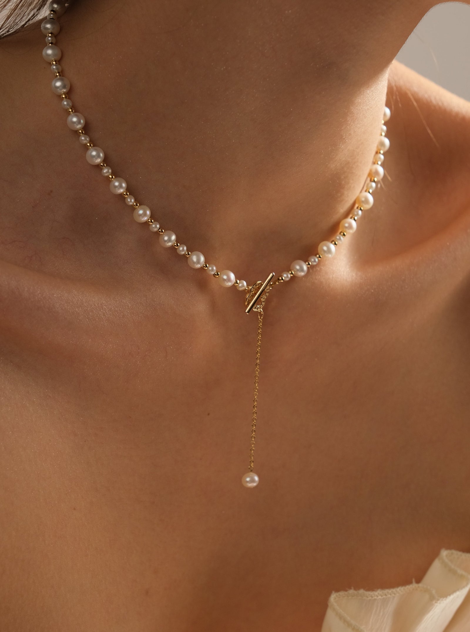 Freshwater Pearl Necklace FN14KGF67