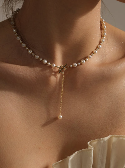 Freshwater Pearl Necklace FN14KGF67
