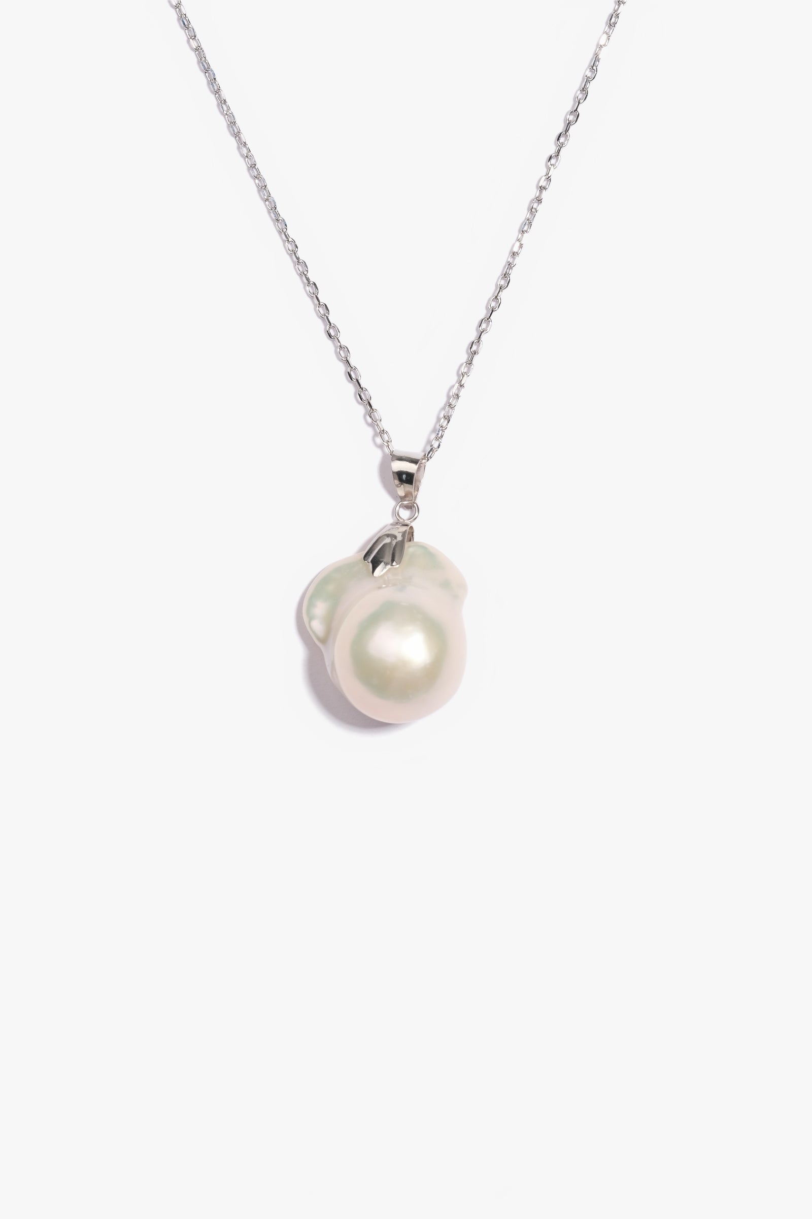 Freshwater Pearl Pendant With 18K Gold FP18K45