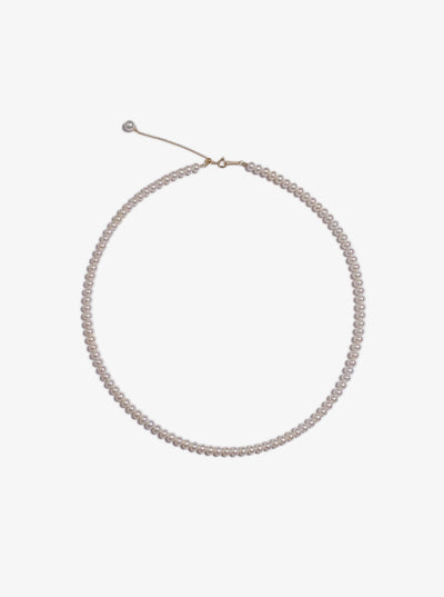Freshwater Pearl Necklace With 18K Gold FN18K3