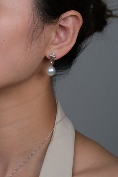 Glowing Iris - Earrings