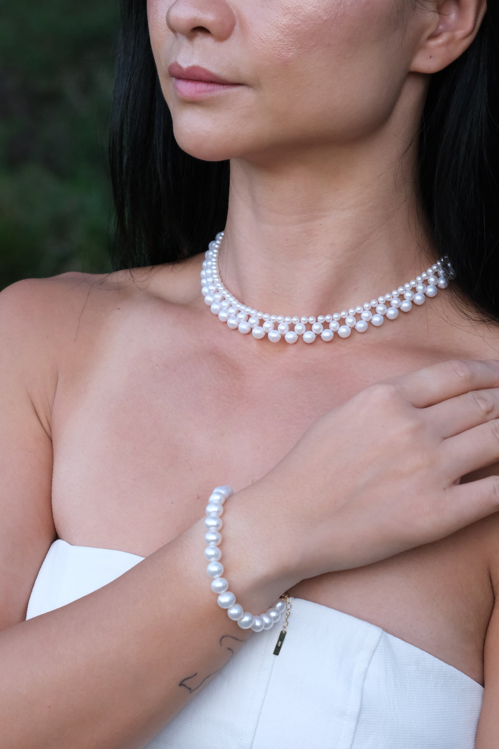 Freshwater Pearl Necklace FNS95