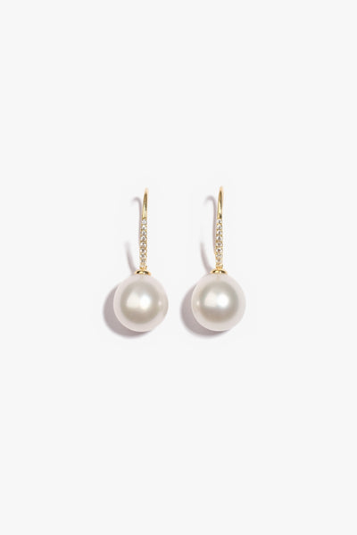 Australian South Sea Pearl Earring SE14KLGD3