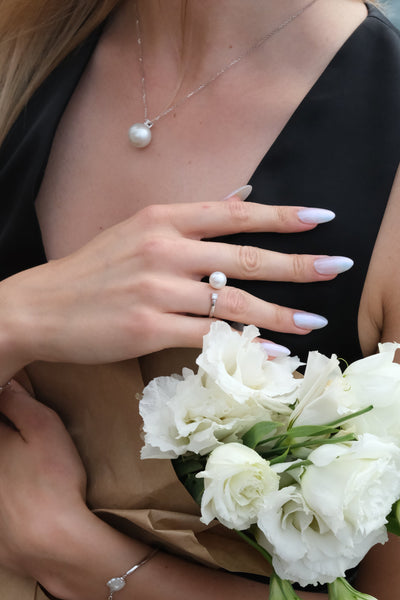 Australian South Sea Pearl Ring SR9KC11