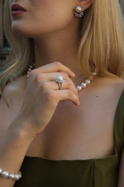 Australian South Sea Pearl Ring SRS12