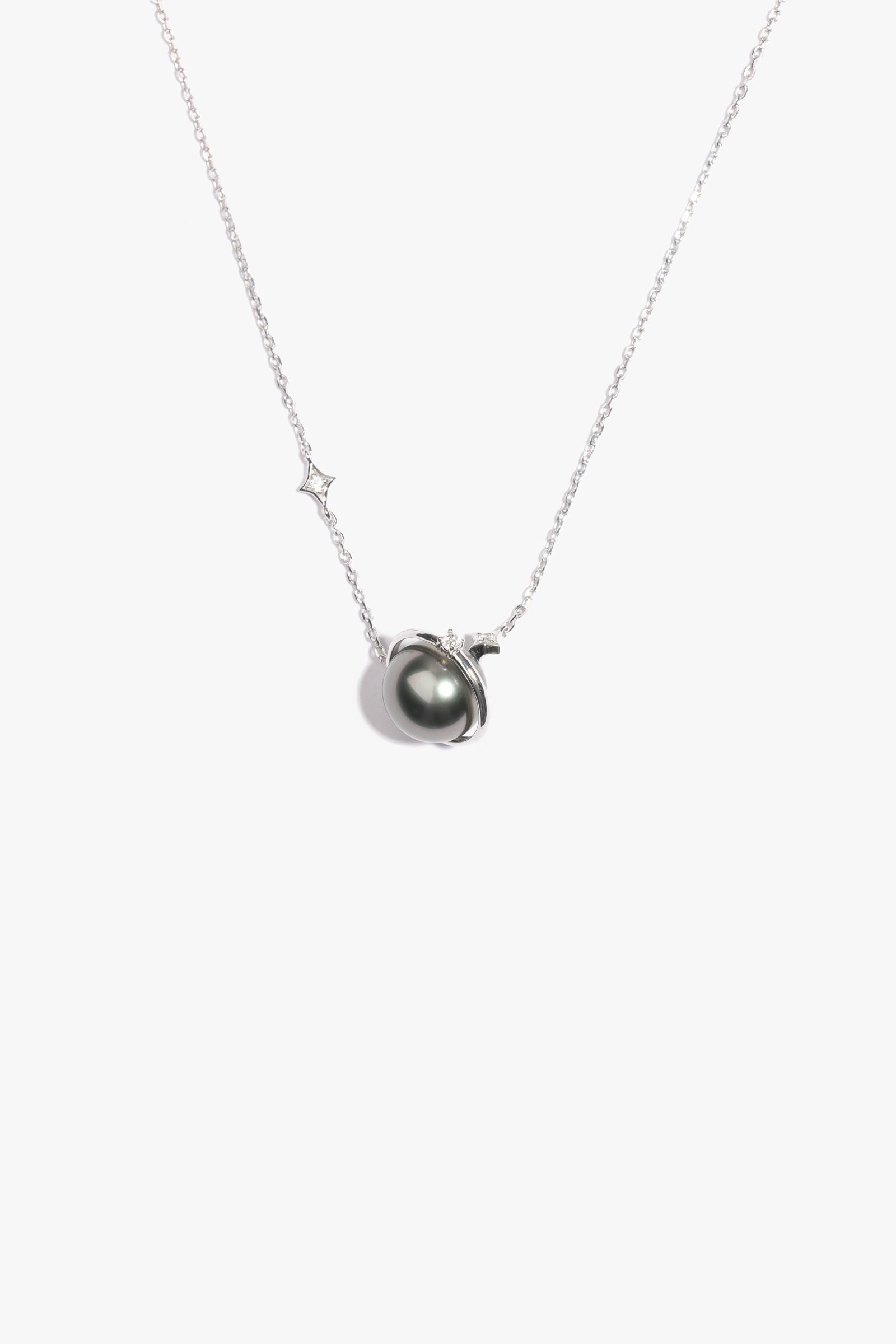 9mm Tahitian Pearl Pendant TP9KC1