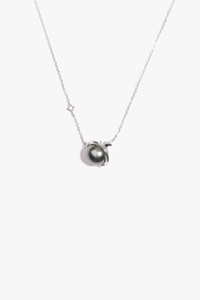9mm Tahitian Pearl Pendant TP9KC1