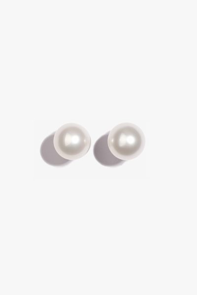 Round Australian South Sea Pearl Earring SE18K59
