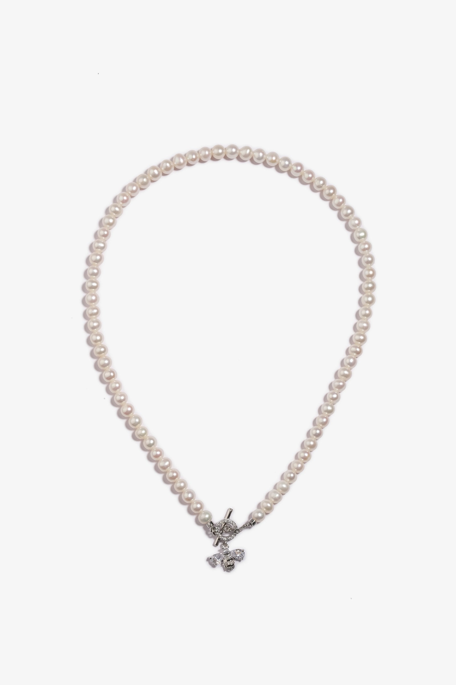 Freshwater Pearl Necklace FN18KGP1